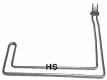 Heizwiderstand 2800 W 220 V fr Splmaschine Geschirrspler Zanussi 659130